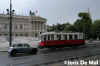 De Tram in Wenen.